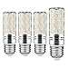 E27 Bombilla de Maíz LED 15W, 6000K Blanco Frío, 1500Lm,120W Incandescente Bombillas Equivalentes, Edison Tornillo Bombillas LED,4-Pack (E27 Bianca Freddo)
