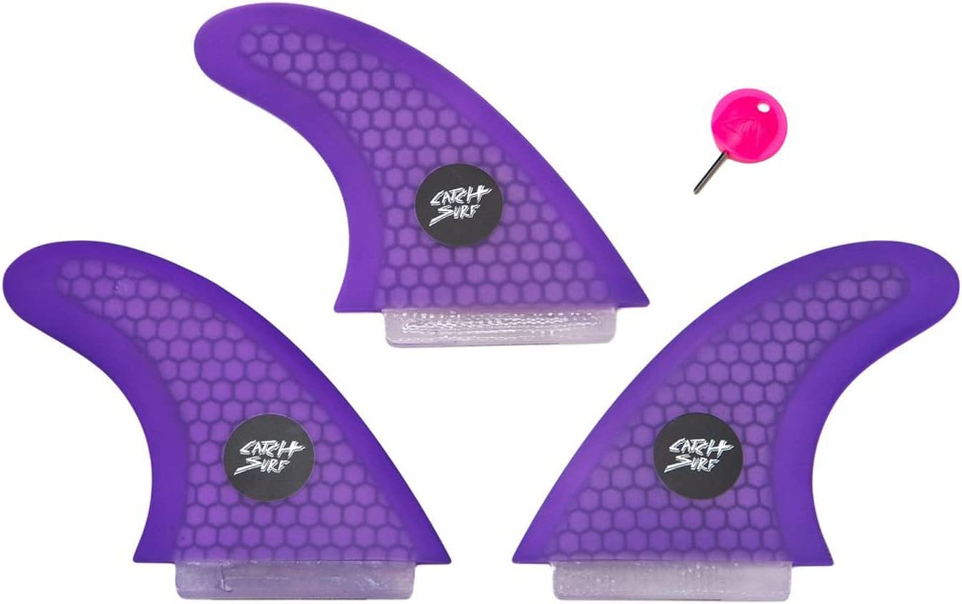 Catch Surf Ultra Hi-Perf Honyecomb Tri Surfboard Fin Set