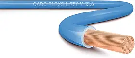 Cabo Flexivel Flexsil 750V 1,50MM² 100M Azul