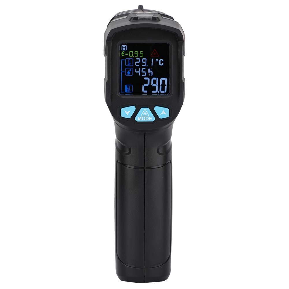 Pistolet termometru Ręczny pistolet do pomiaru temperatury na podczerwień Ręczny pistolet do pomiaru temperatury z uchwytem laserowym