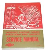 1972 Corvette GM Shop and Service Manual