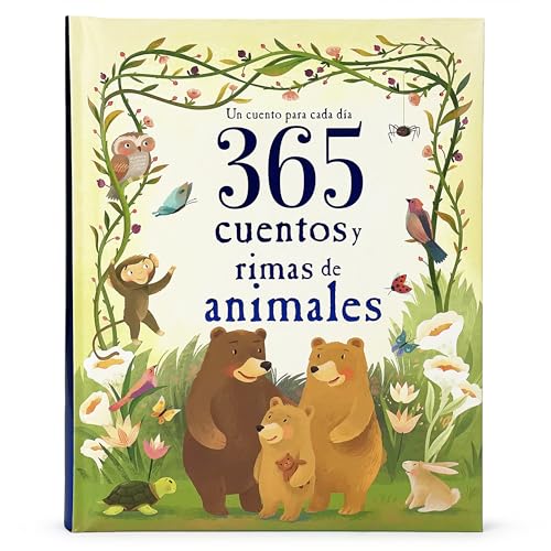Image of 365 cuentos y rimas de animales (Children's Spanish Language Padded Storybook Treasury) (Spanish Edition)