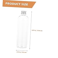 Vista 8 de 10 botellas de bebida con tapas, botella de agua, botellas de jugo portátiles, exprimidor portátil, botella de café transparente, a prueba de fugas