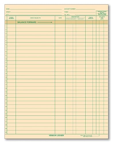 5Forms 115031N Compact Expense Ledger 11 x 8 1/2