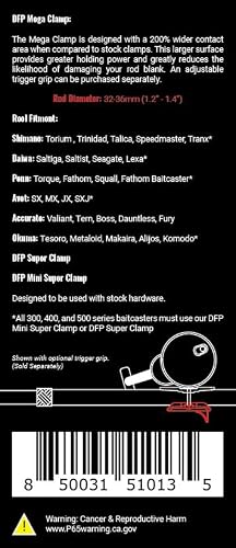 DFP Mega Clamp (Black, 32-36MM)