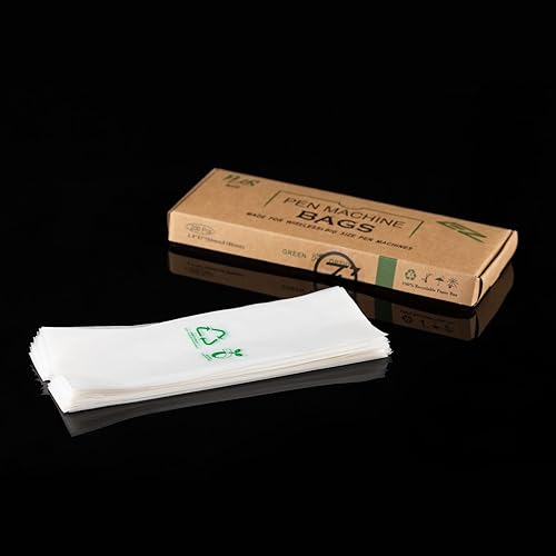 Miniatura 7 de EZ - Fundas para máquina de tatuaje, 200 unidades (2.4 x 7 pulgadas), bolsas de máquina desechables ecológicas para bolígrafos de tatuaje, fundas