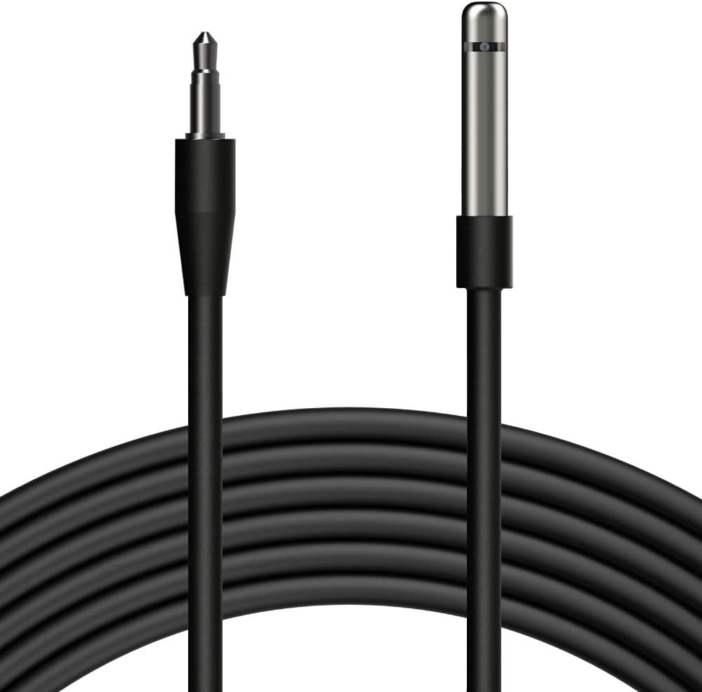 Controller Sensor Probe, Stainless Steel 50cm Waterproof Temperature Humidity Probe, Climate Detector for CLOUDLINE Airlift AIRTITAN AIRBLAZE CLOUDWAY T-Series Controllers, 20-Inch