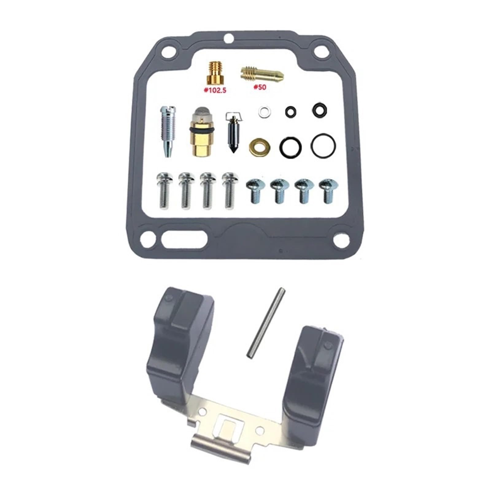 Naprawcze Carb Wymiana Akcesoriów Pasuje do zestawu naprawczego gaźnika Yamaha FLY ONE XC150 XC150E XC150I XC 150 3UH 5EE 1992 1997(Repair and float)
