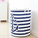 Collapsible Laundry Hamper with Handles Blanket Basket for Dirty Clothes