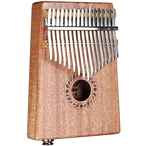 WYZQ 17 Touches Kalimba Acajou Pouce Piano Kalimba Bois Clavier Instrument de Musique Portable Doigt Piano Cadeaux… - Les Beatles, Paul McCartney, John Lennon, RIngo Starr, George Harrison WYZQ 17 Touches Kalimba Acajou Pouce Piano Kalimba Bois Clavier Instrument de Musique Portable Doigt Piano Cadeaux… – Image 4