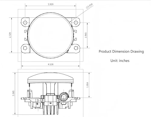 Miniatura 5 de Nueva generación LED antiniebla montaje montaje actualización y actualizado para jee.p brújula MP Renegade Cherokee KL 2014 2015 2016 2017 2018 2019