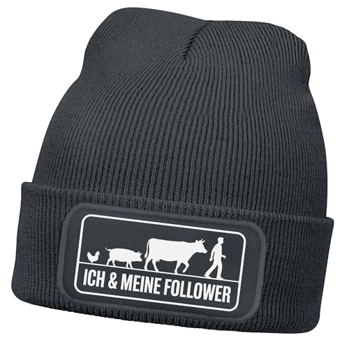 Bonnet pour homme idée cadeau originale bonnet d'hiver en tricot humour