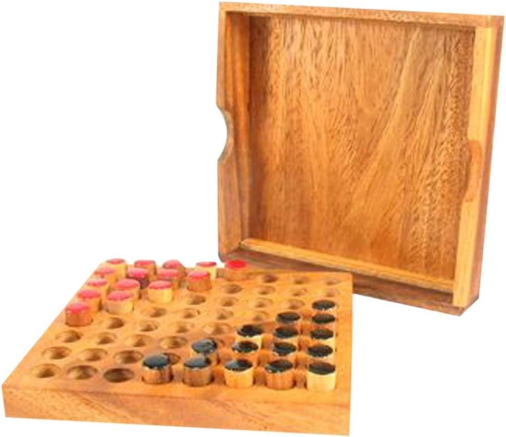 Tactile Wooden Chinese Checkers Game for The Blind and Sighted, for Home, School, Teachers, Teenagers, Traveling, and Gifts, an Accessible Family Favorite- by Blind in Mind, The Braille Superstore