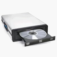 20x DVD±RW DL USB 2.0 External Drive (Black)
