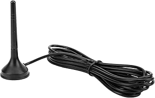 XP‑5G‑006 Antena de Rede 5G Ventosa Antena Antena Magnética Externa 15dBi 600‑6000MHz Antena Magnética Externa Estável de 9,8 Pés para Área Externa