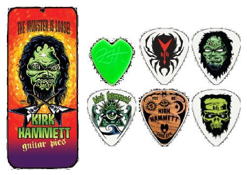 PUAS ESTUCHE – Dunlop (KH.01T) Kirk Hammet (Metallica pick tin) Calibre 0,88 - Les Beatles, Paul McCartney, John Lennon, RIngo Starr, George Harrison PUAS ESTUCHE - Dunlop (KH.01T) Kirk Hammet (Metallica pick tin) Calibre 0,88