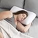 Remedy, White Microbead Pillow For Sleeping and Travel