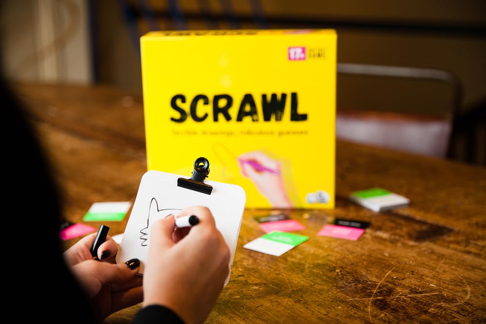 Mercurio Juego de Mesa Scrawl (BP0003), a partir de 8 años.