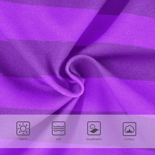 Purple Gray Stripe Toddler Girls's Underwear 2T3