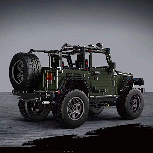 LAKIOMZ Technic Offroad Auto Modellbausteine, 2078pcs Off Road 4x4 Jeep Auto Baumodell, Custom Konstruktionsspielzeug… – Bild 6