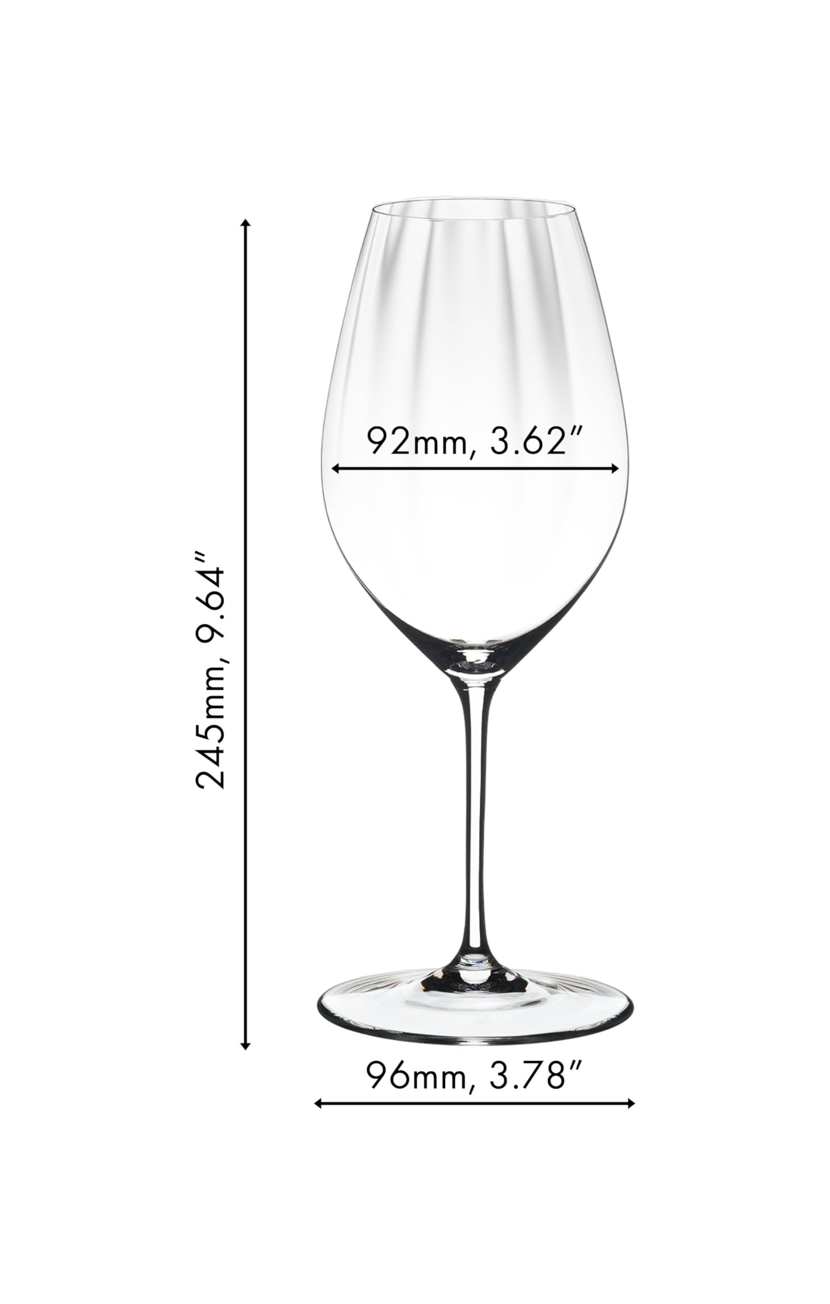 RIEDEL - Bicchiere da vino Performance Riesling 22 Ounces Nessuno
