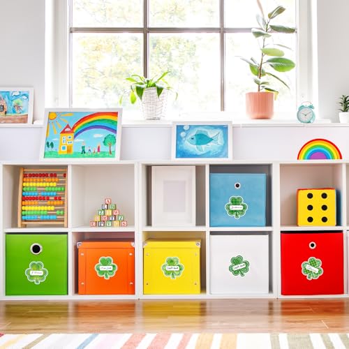 Stickers trèfle vert Saint-Patrick pour décorer vos cahiers d'école - 6
