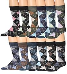 Heathered Colored Argyle