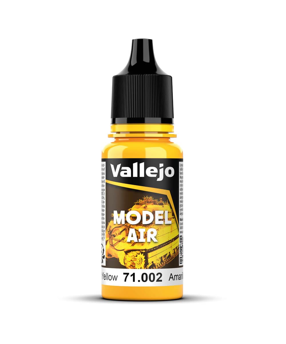 Vallejo Model Air 17 ml Acrylic Paint - Yellow