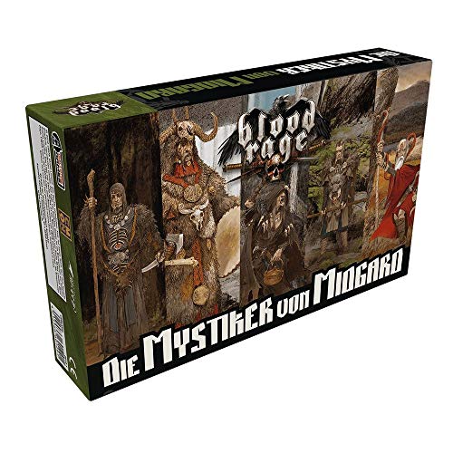 Preisvergleich Produktbild Asmodee CMN0002 Blood Rage-Die Mystiker von Midgard Erweiterung, Mehrfarbig