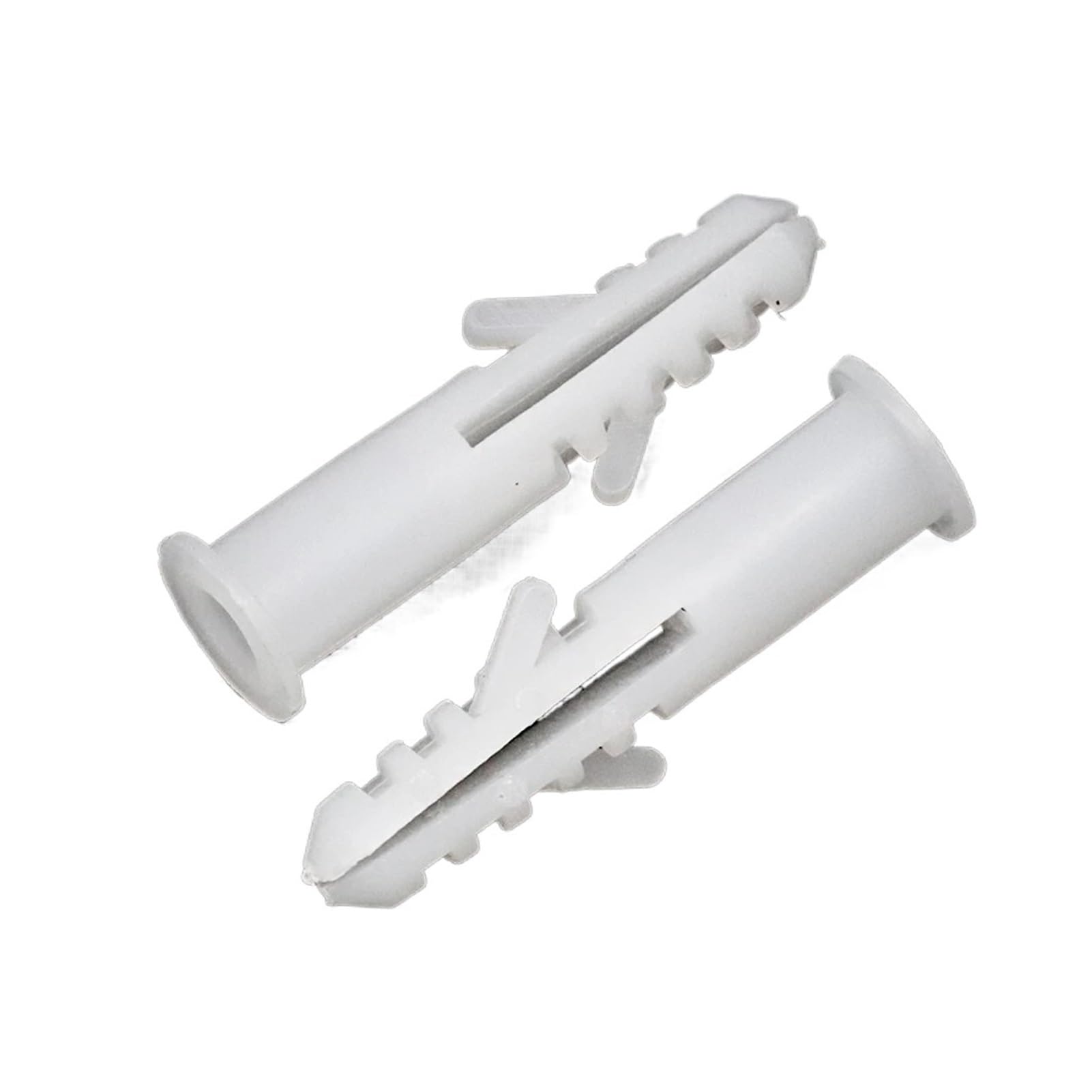 Plastikowa rura rozprężna, kołki ścienne, białe plastikowe kotwy rozporowe M5-M14 10-30 szt. do śrub samogwintujących (M6 x 30 (30 szt.)