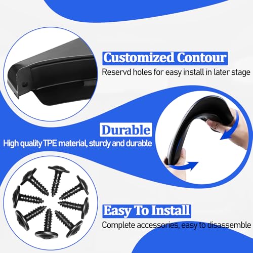 Image of Mud Flaps Compatible with Chevy Trax 2025 2024,All-Weather 4pcs Splash Guards Easy Installed for Chevrolet Exterior Protection Accessories,Easy Clean No Drilling Required Front and Rear Fender