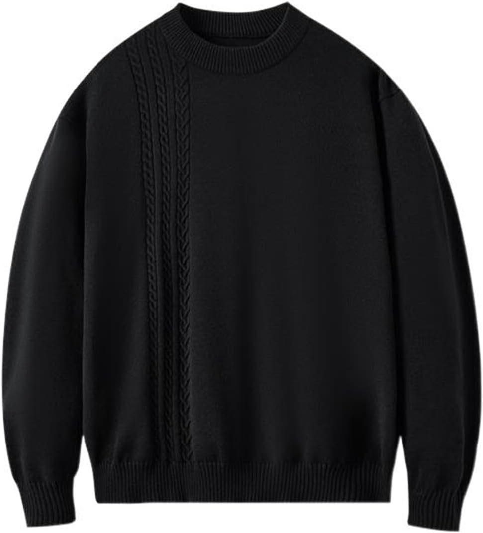 Men's Pullover Autumn and Winter Round Neck Loose Sweater