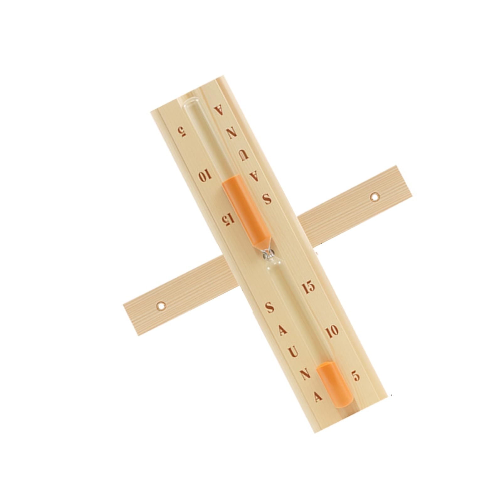 Kaeltsyn 15 Sand Clock for Room Featuring Visible Markers and Pine Construction High Temp Clock