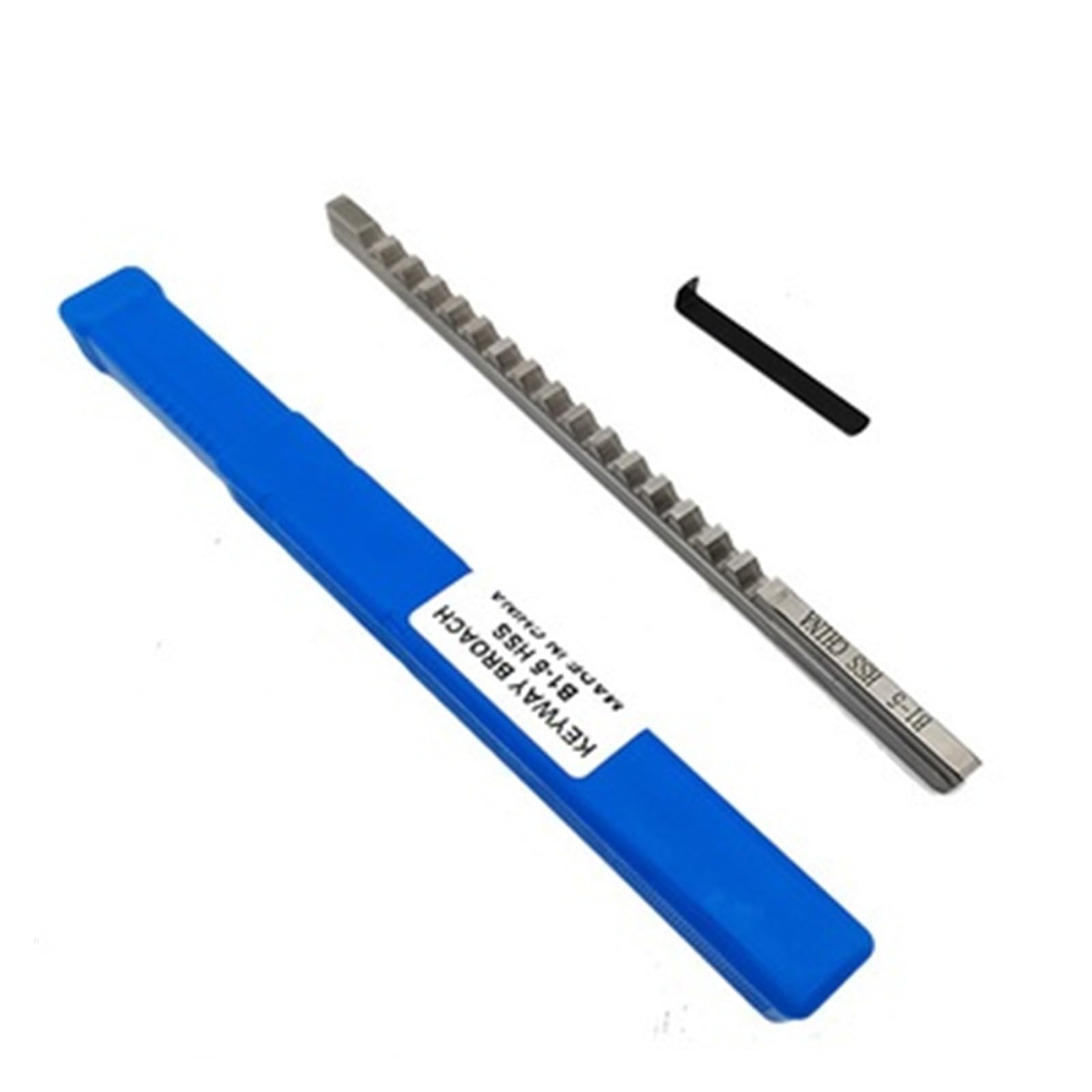 1PC 2/3/4/5/6/8/10/12/14/16/18mm Type A1/B1/C1/D1/E1 Broches de rainure de clavette à Pousser Outils de rainure de clavette HSS pour Tour (B1 5mm)