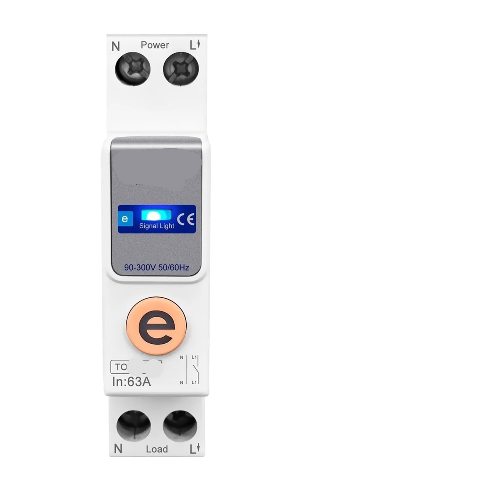 Disjoncteur temporisé TOB9e-63 63A 1P+N 300V pour la gestion du tableau électrique résidentiel