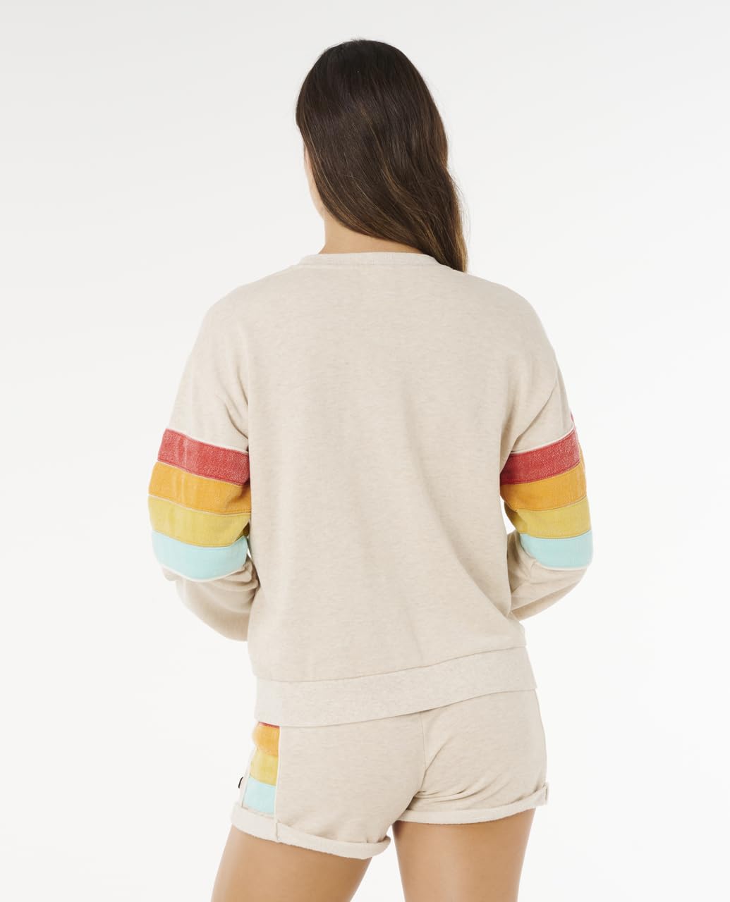 Rip Curl Surf Revival Relaxed Pullover Crew Sweatshirt Maglia di Tuta Donna
