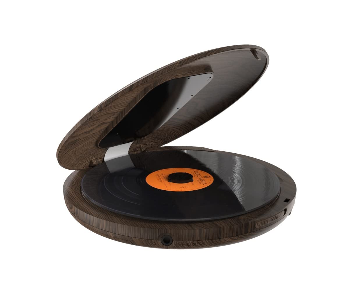 Portátil CD Jugador con protección Anti-Skip Earbudos estéreo-Grano de Nuez CD-R/CD-RW / MP3 Compatible DE Alta FIDELIDAD Jugador Super Battery Life-Home Car & Travel