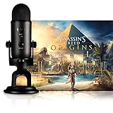 El paquete de streamer incluye Micrófono USB Blackout Yeti + Assassin’s Creed Origins (PC Digital Standard Edition) - Válido solo en EMEA hasta el 01 de junio de 2019