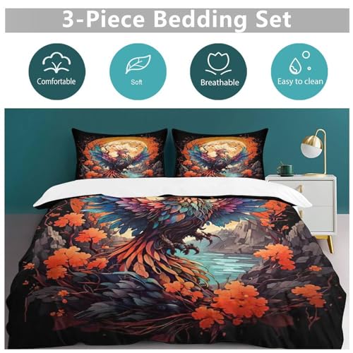 Housse de couette en microfibre douce avec fermeture éclair pour lit King - 6