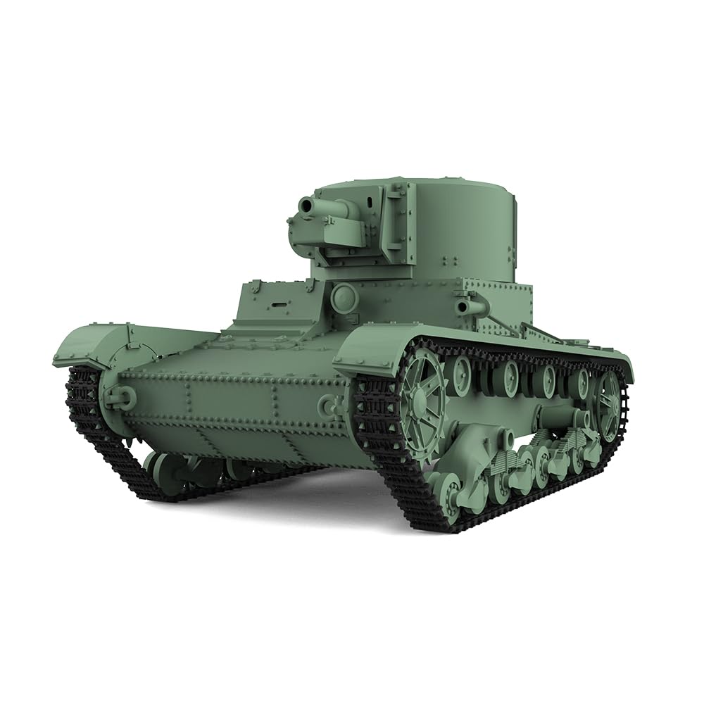 MRY-SFW SS16600 1/16 zestaw do budowy modelu wojskowego, radziecki czołg lekki T-26-4