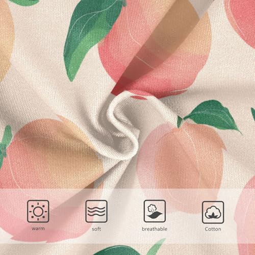 Wusikd Peachs Pink Girls' Underwear Cotton Girls Briefs Soft Toddler Underwear 2T3