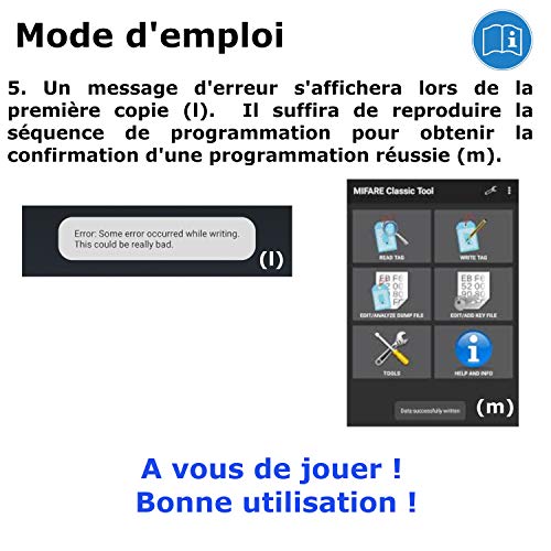 Plakette Magic Passs | programmeerbaar MCT Android | UID aanpasbaar | 10 stuks - Image 7