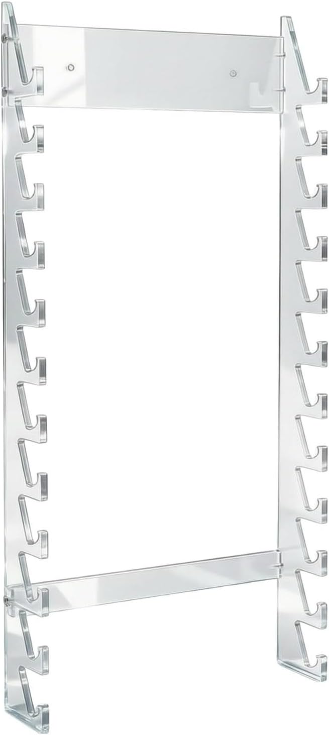 Elegant Drumk Display Rack , Transparent