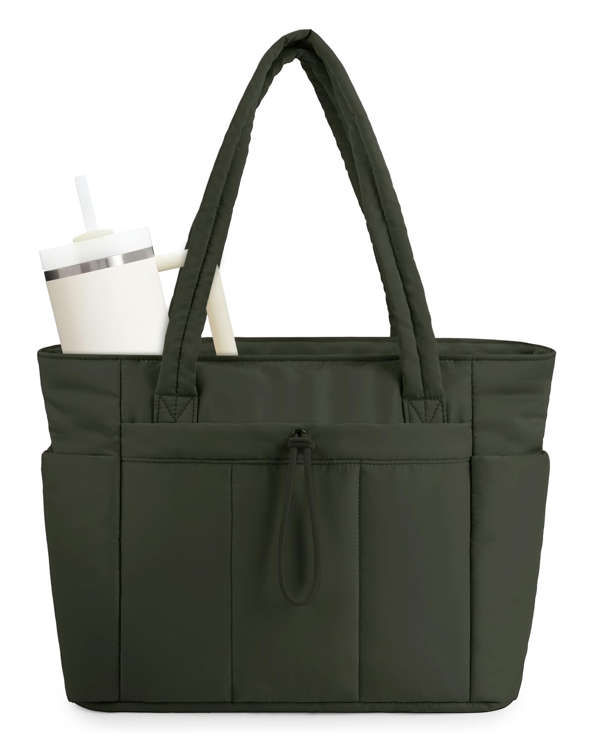 Wandering Nature Tote Bag for Women, Puffy Handbags for Work, Travel, Nurse