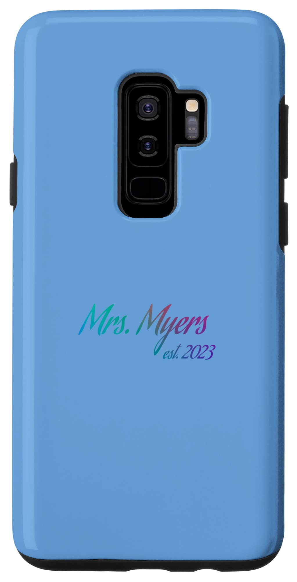 Mrs last name 1000 pc collection 2023 apparelGalaxy S9+ Mrs. MYERS 2023 new bride bridal shower wedding Case