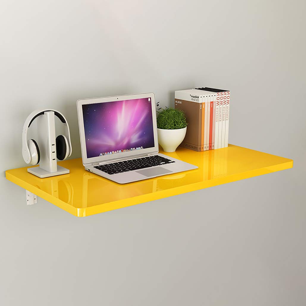 Bureau mural pliable pour ordinateur portable table rabattable