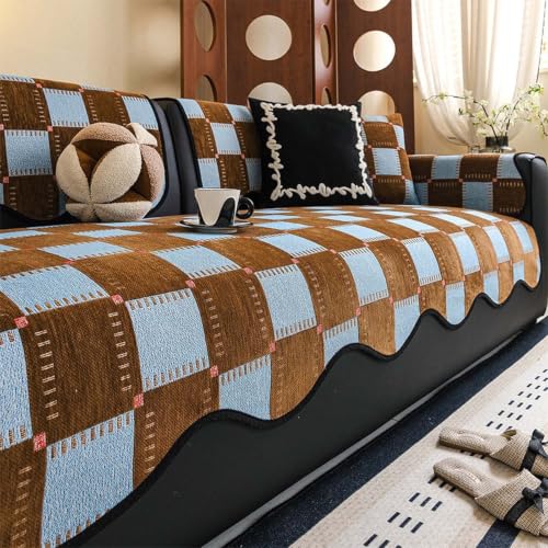 Scratch-Proof Chenille Sofa Cushion Cover