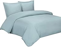 Vista 11 de Royal Hotel Bedding Juego de fundas de edredón 100% frescas, viscosa hecha de bambú, juego de funda de edredón con lazos en las esquinas y cierre