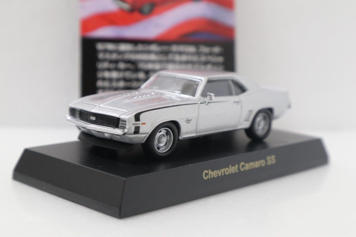 Amazon.co.jp: 京商 1/64 カマロSS 銀 シルバー サークルKサンクス USA