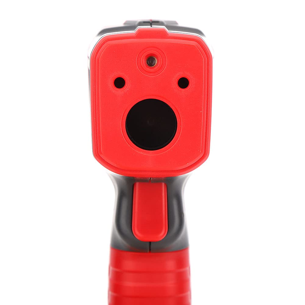 Termometro a infrarossi Industriale Portatile Palmare Tester elettronico della temperatura senza contatto - Schermo LCD digitale a colori con puntamento multipunto per la